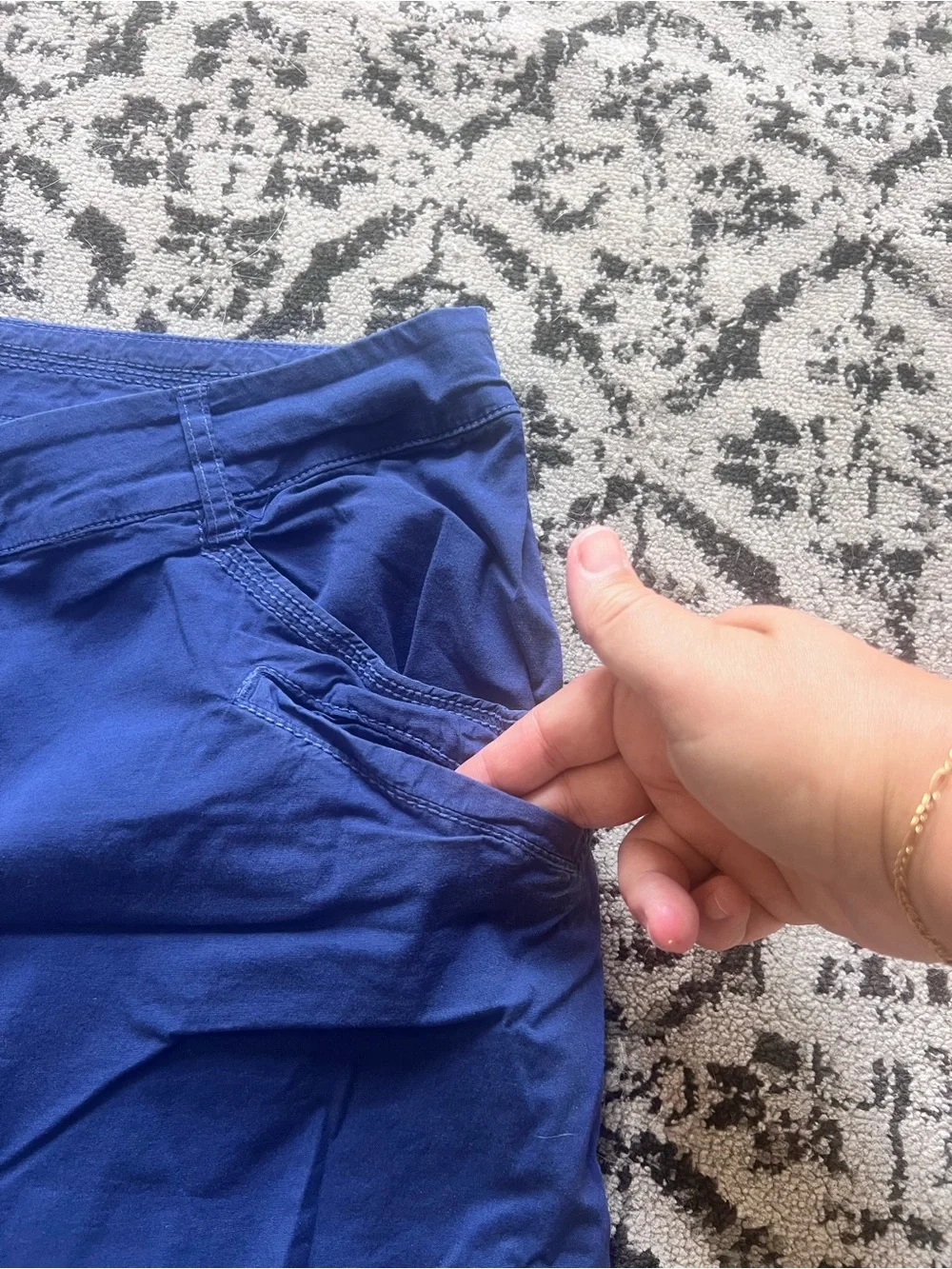 fresh produce Royal Blue Capris